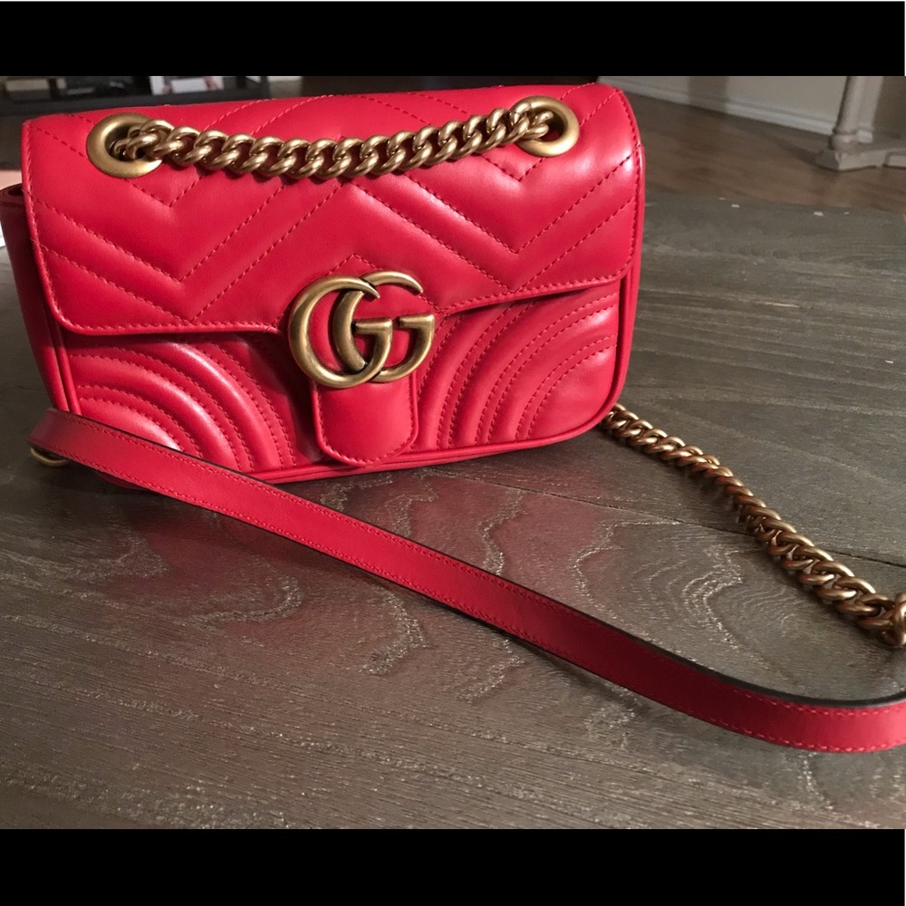 Gucci - GG Mormont small Matelassé.